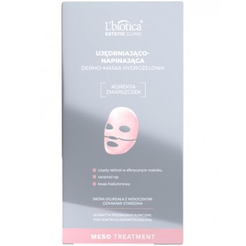 L'Biotica Estetic Clinic Meso Treatment Ujędrniająco-Napinająca Dermo-Maska hydrożelowa, 1 sztuka