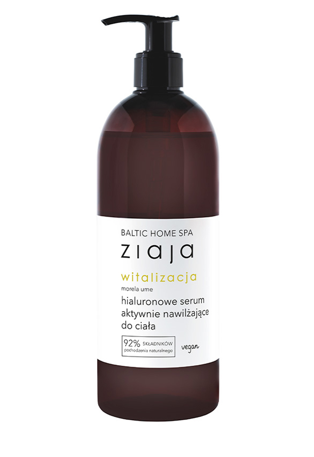 Ziaja Baltic Home Spa Witalizacja Serum hialuronowe aktywnie nawilżające do ciała, 400 ml zdjęcie