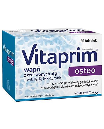 Vitaprim Osteo - 60 tabl. - cena, opinie, właściwości zdjęcie