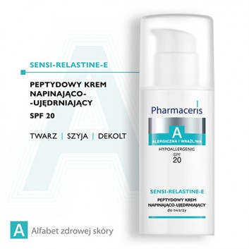 Pharmaceris A Sensi-Relastine-E krem peptydowy SPF20 napinająco ujędrniający 50 ml
