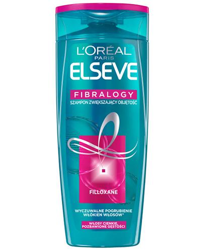 L'Oreal Paris Elseve Fibralogy Szampon zwiększający objętość - 400 ml - cena, opinie, skład zdjęcie