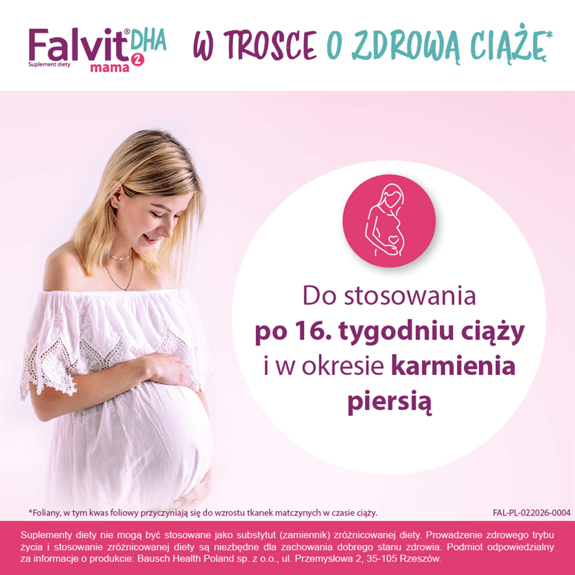 Falvit mama 2 DHA, kapsułki, 30 sztuk