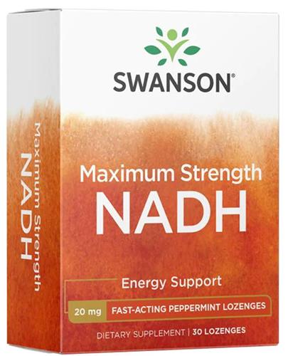 SWANSON NADH 20 mg - 30 tabletek zdjęcie