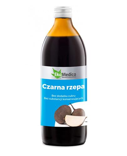 EKAMEDICA Czarna rzepa sok 100% - 500 ml zdjęcie