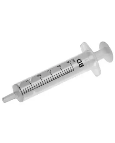 Strzykawka jednorazowa 5 ml Discardit II 1 sztuka zdjęcie