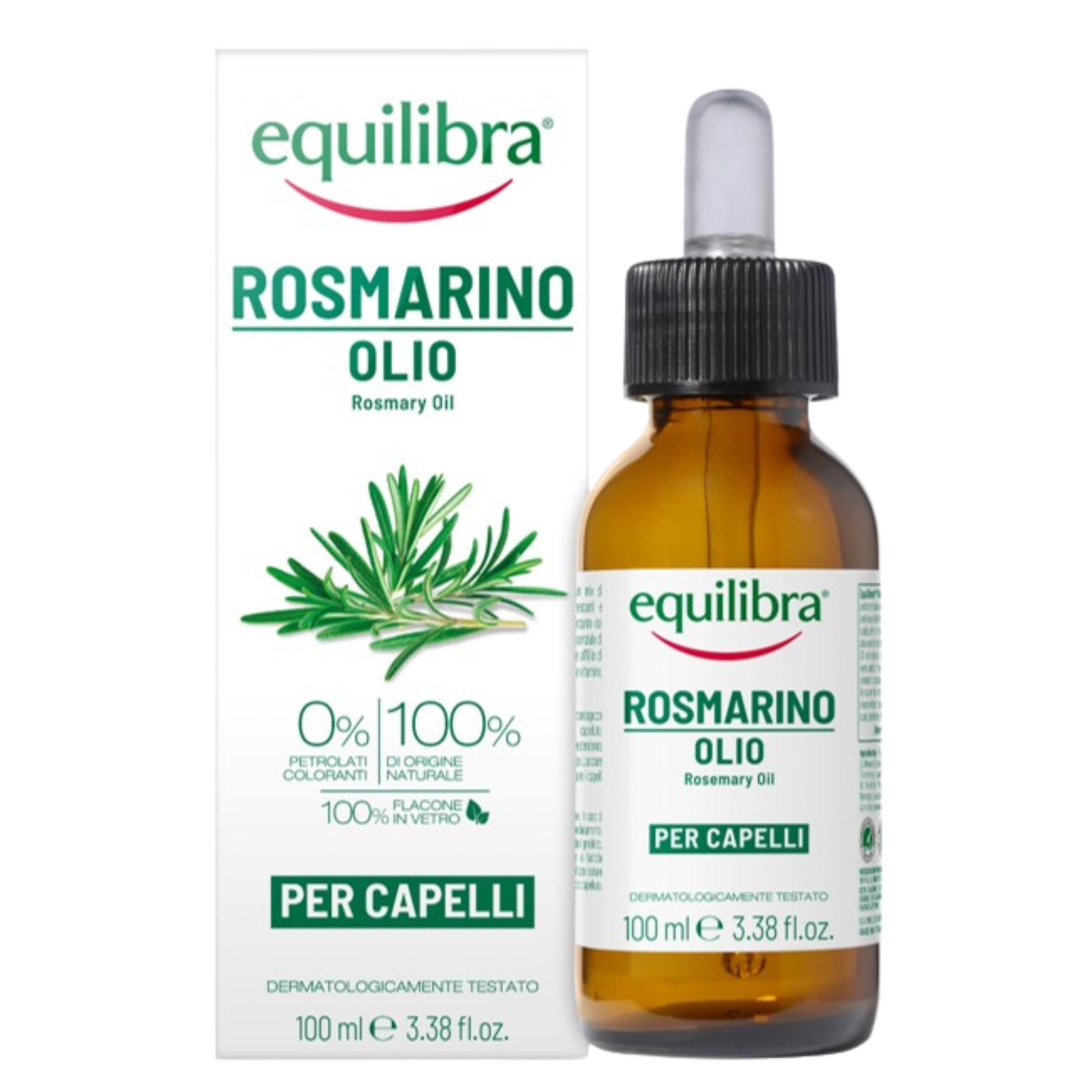 Equilibra Olejek rozmarynowy do skóry głowy i włosów, 100 ml zdjęcie