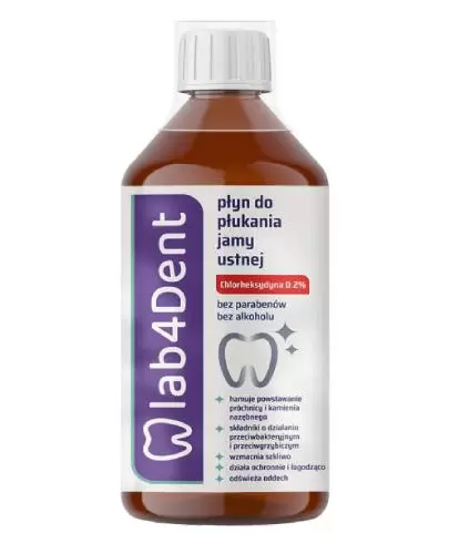 Lab4Dent płyn do płukania jamy ustnej 300 ml zdjęcie