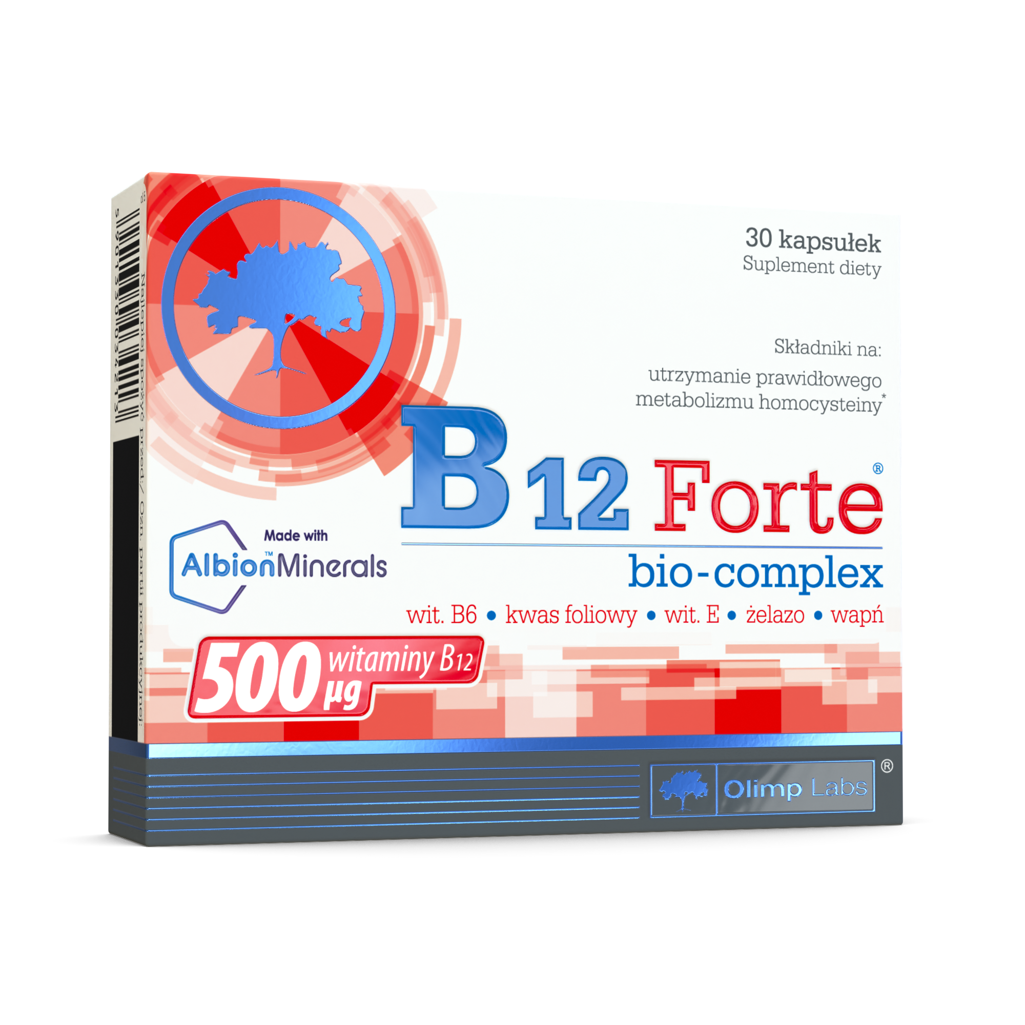 Olimp B12 Forte Bio-Complex, kapsułki, 30 sztuk zdjęcie