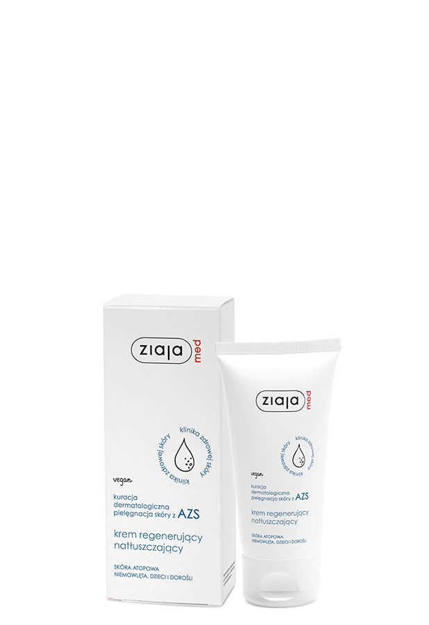 Ziaja Med kuracja dermatologiczna pielęgnacja skóry z AZS krem regenerujący natłuszczający 50 ml zdjęcie