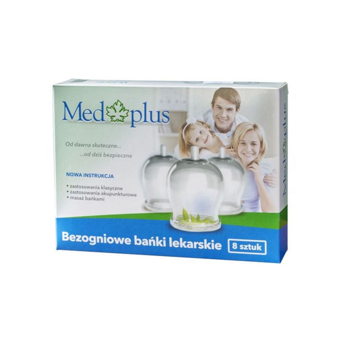 Med Plus bezogniowe bańki lekarskie 8sztuk zdjęcie