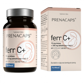 PRENACAPS Ferr C+, 60 kapsułek