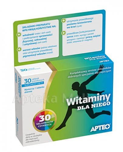 APTEO Witaminy dla Niego - 30 tabl. zdjęcie