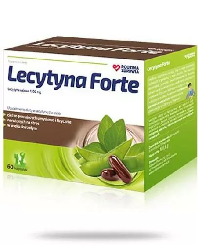 Rodzina Zdrowia Lecytyna Forte 60 kapsułek zdjęcie