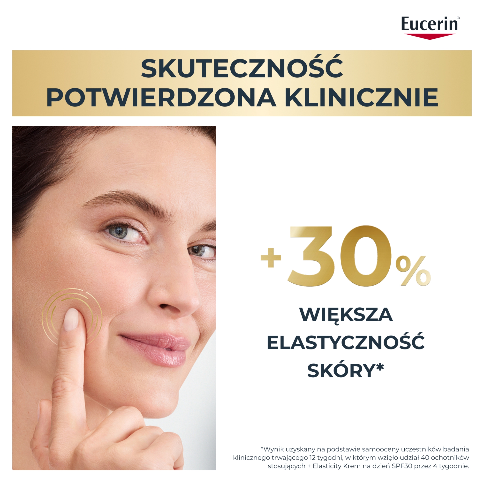 Eucerin Hyaluron-filler + elasticity krem na dzień SPF 30 do skóry dojrzałej przeciwzmarszczkowy, refill, 50 ml