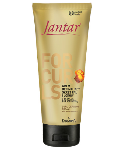 Jantar, Krem definiujący skręt fal i loków z esencją bursztynową, 100 ml zdjęcie