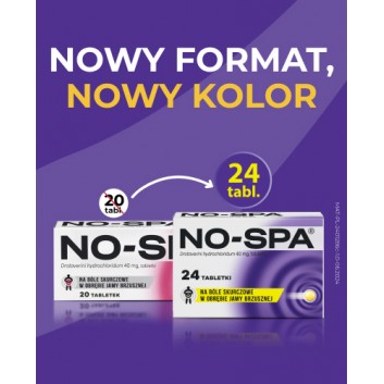 No-Spa 40 mg 24 tabletki