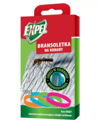 Expel bransoletka na komary  1 sztuka zdjęcie