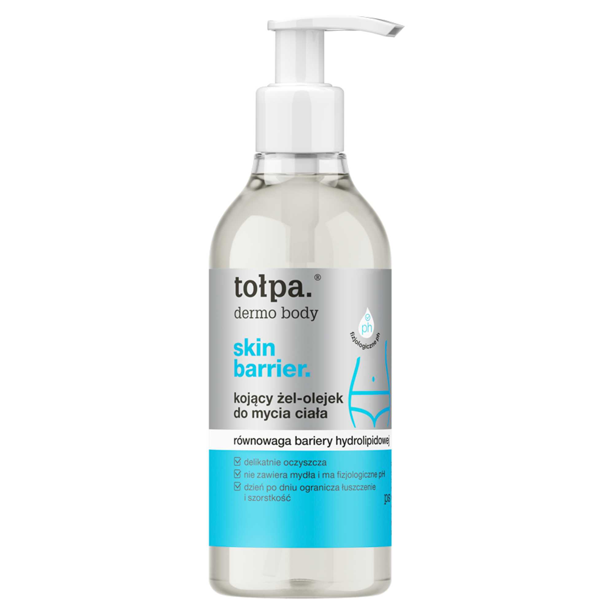 Tołpa Dermo Body Skin Barrier, kojący żel-olejek do mycia ciała równowaga bariery hydrolipidowej, 300 ml zdjęcie