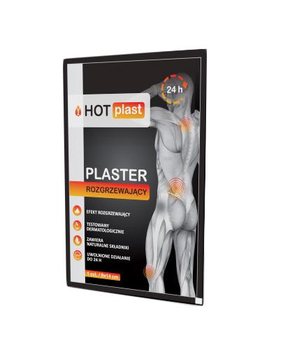 Hot Plast Plaster Rozgrzewający 9 x 14 cm, 1 szt., cena, opinie, działanie zdjęcie