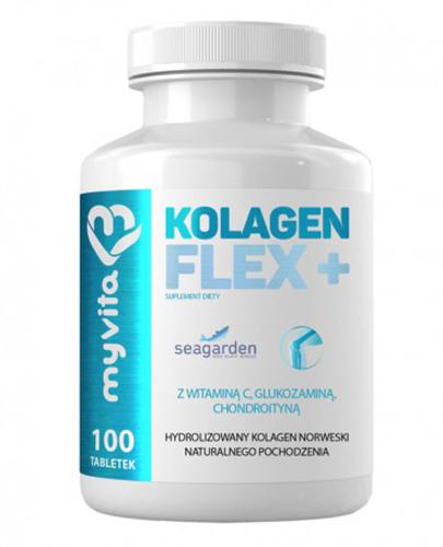 MyVita Kolagen Flex +, 100 tabl., cena, opinie, właściwości zdjęcie