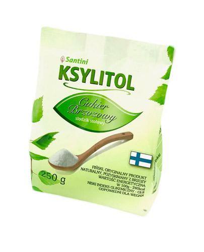 Santini Ksylitol w torebce - 250 g - cena, opinie, właściwości  zdjęcie