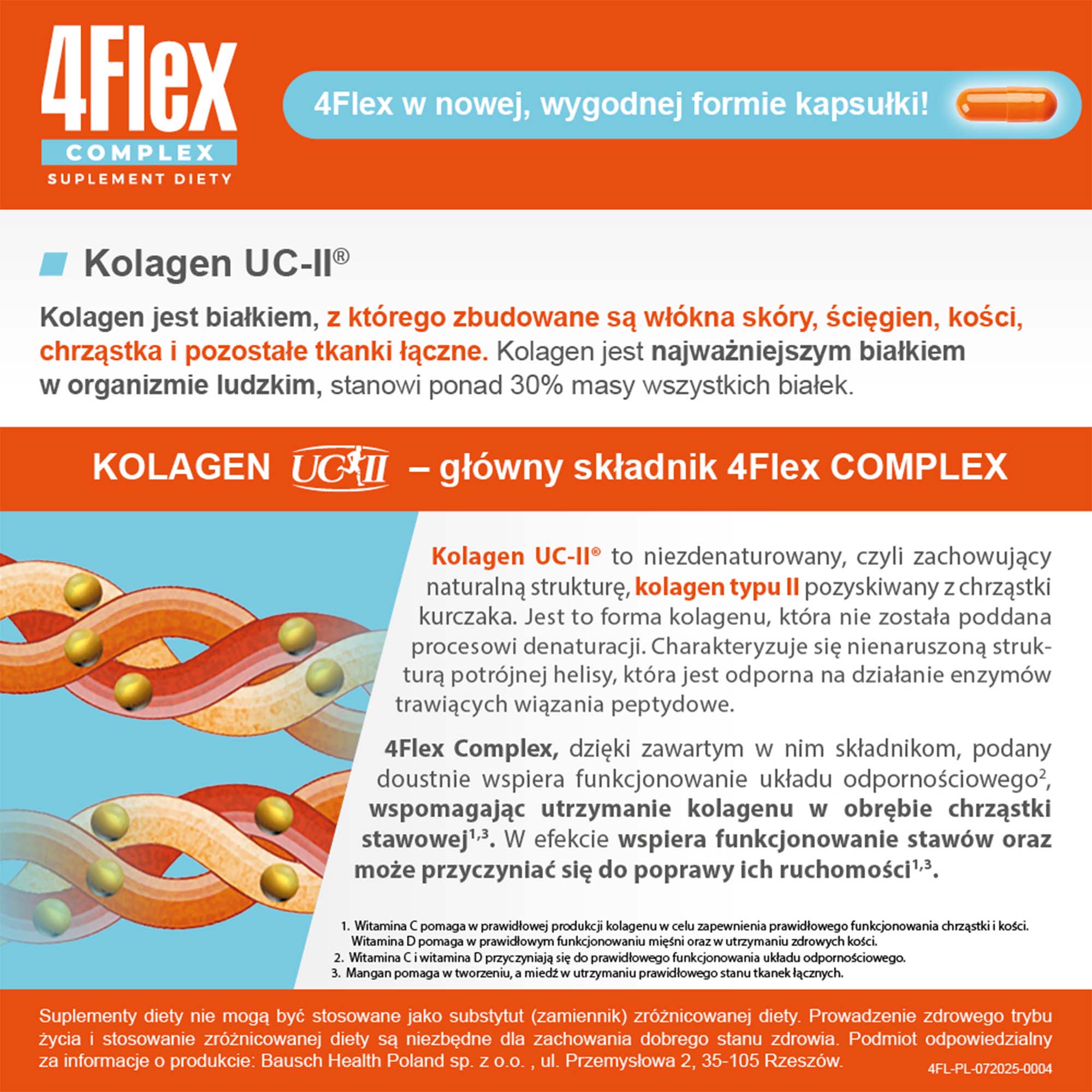 4Flex Complex, kapsułki, 30 sztuk