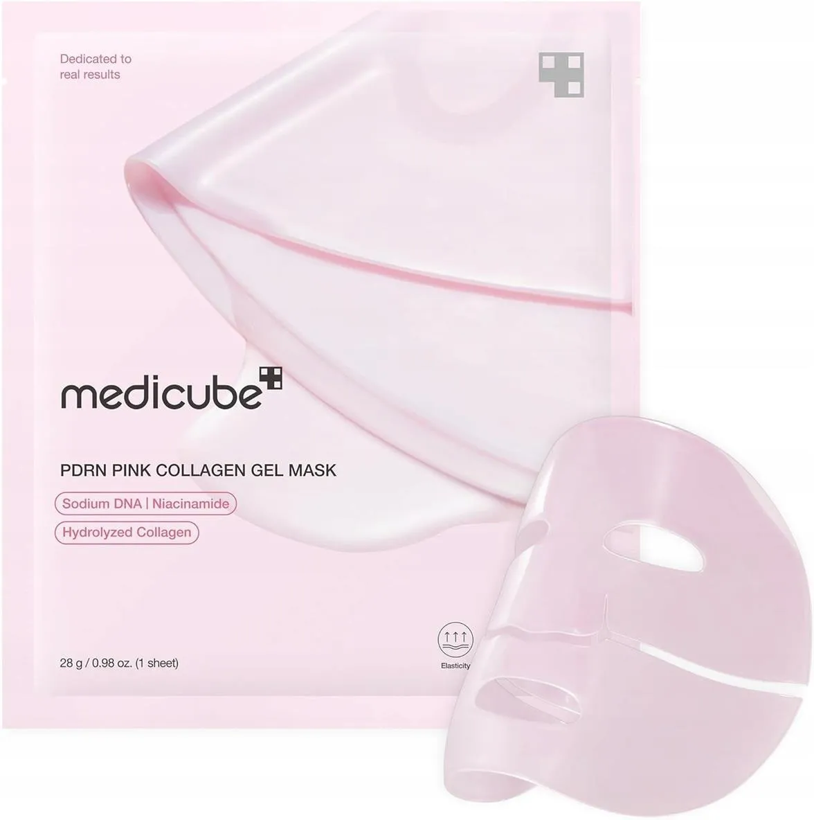 Medicube PDRN Pink Collagen Gel Mask kolagenowa maska do twarzy, 28 g zdjęcie