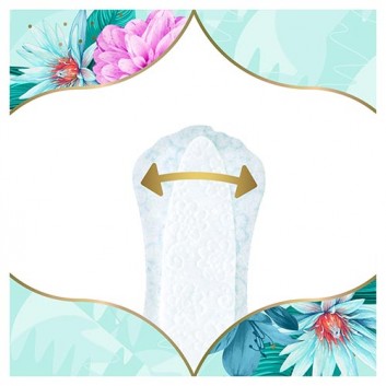 Discreet Multiform Waterlily Wkładki higieniczne, 60 sztuk