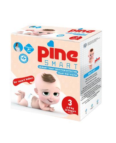 Pine Smart Baby Pieluchy MIDI 3 (4-9 kg), 22 sztuki zdjęcie