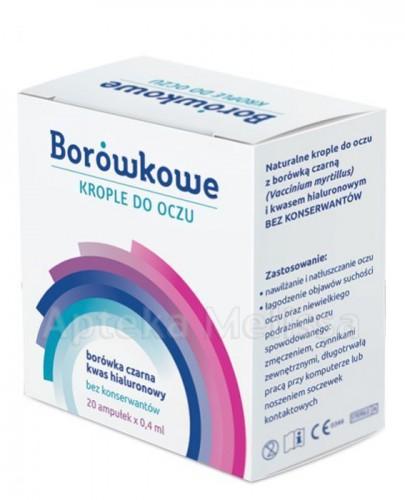 BORÓWKOWE KROPLE DO OCZU - 20 amp. x 0,4 ml  zdjęcie