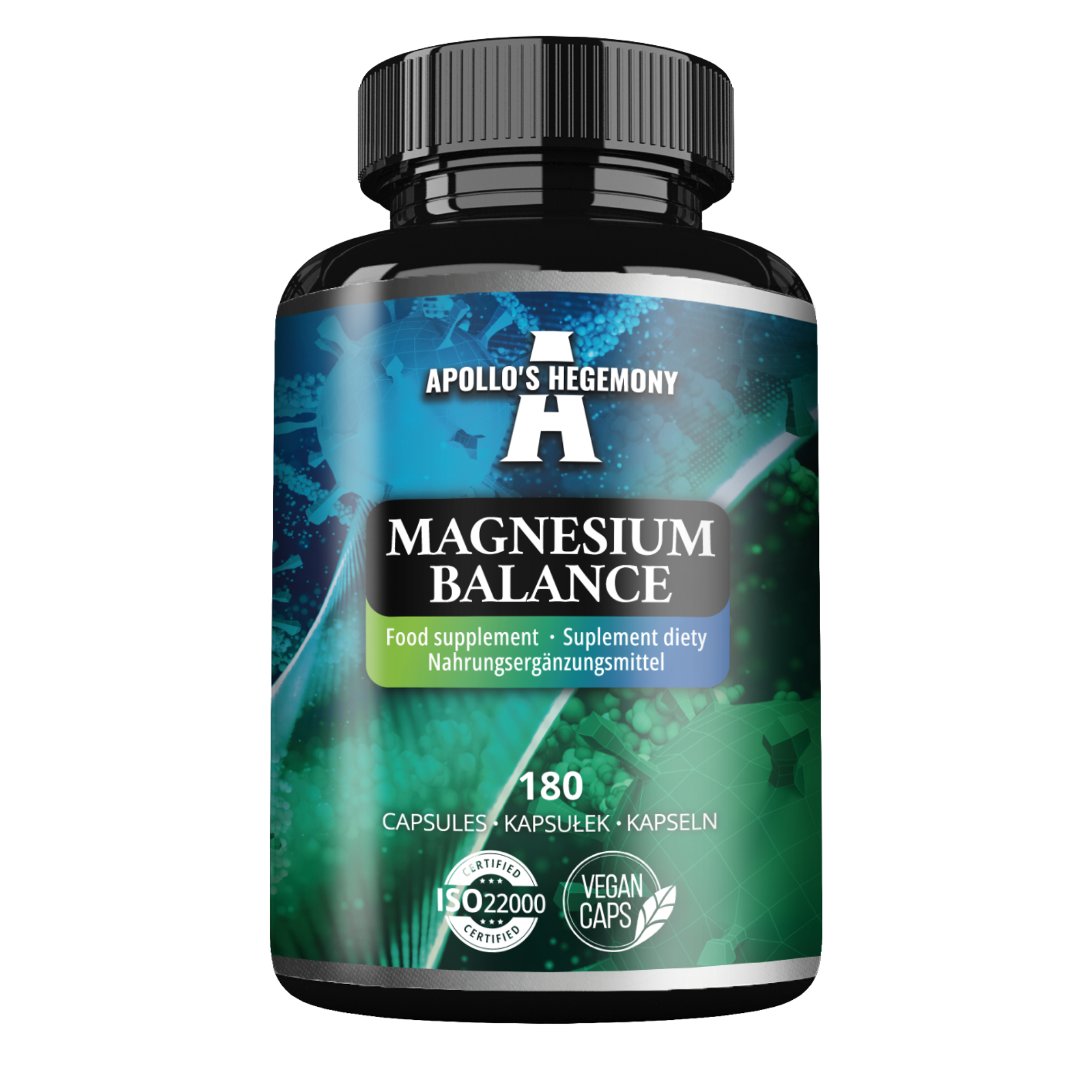 Apollo's Hegemony, Magnesium Balance, kapsułki, 180 sztuk zdjęcie