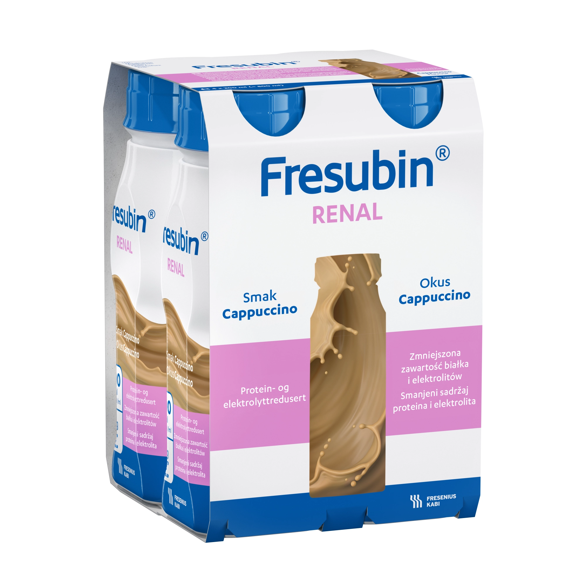 Fresubin Renal smak cappuccino 4 x 200 ml zdjęcie