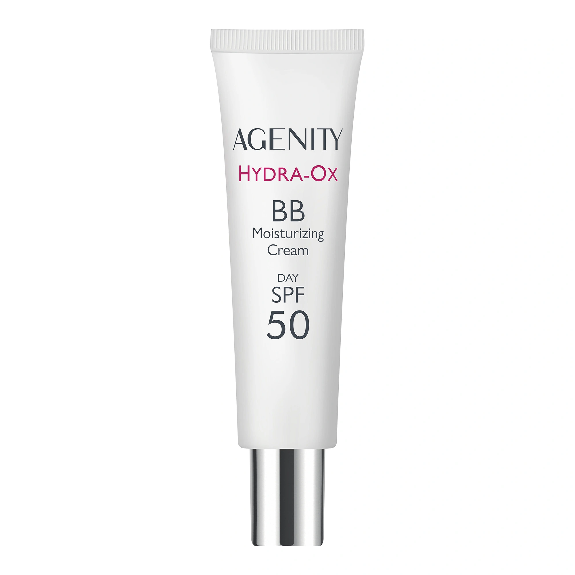 Agenity Hydra-Ox BB, Krem nawilżający na dzień 20 medium beige SPF 50, 30 ml