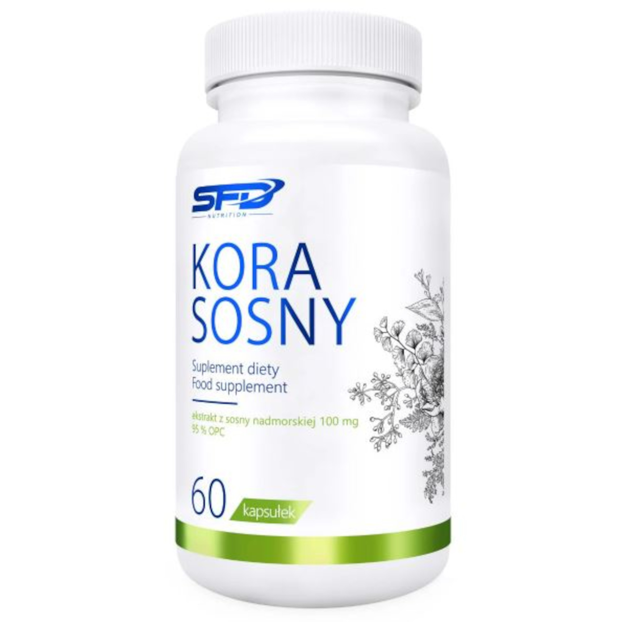 SFD Kora sosny, kapsułki, 60 sztuk zdjęcie