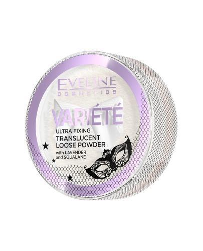 EVELINE Variété Transparentny puder sypki z lawendą i skwalanem, 5 g zdjęcie
