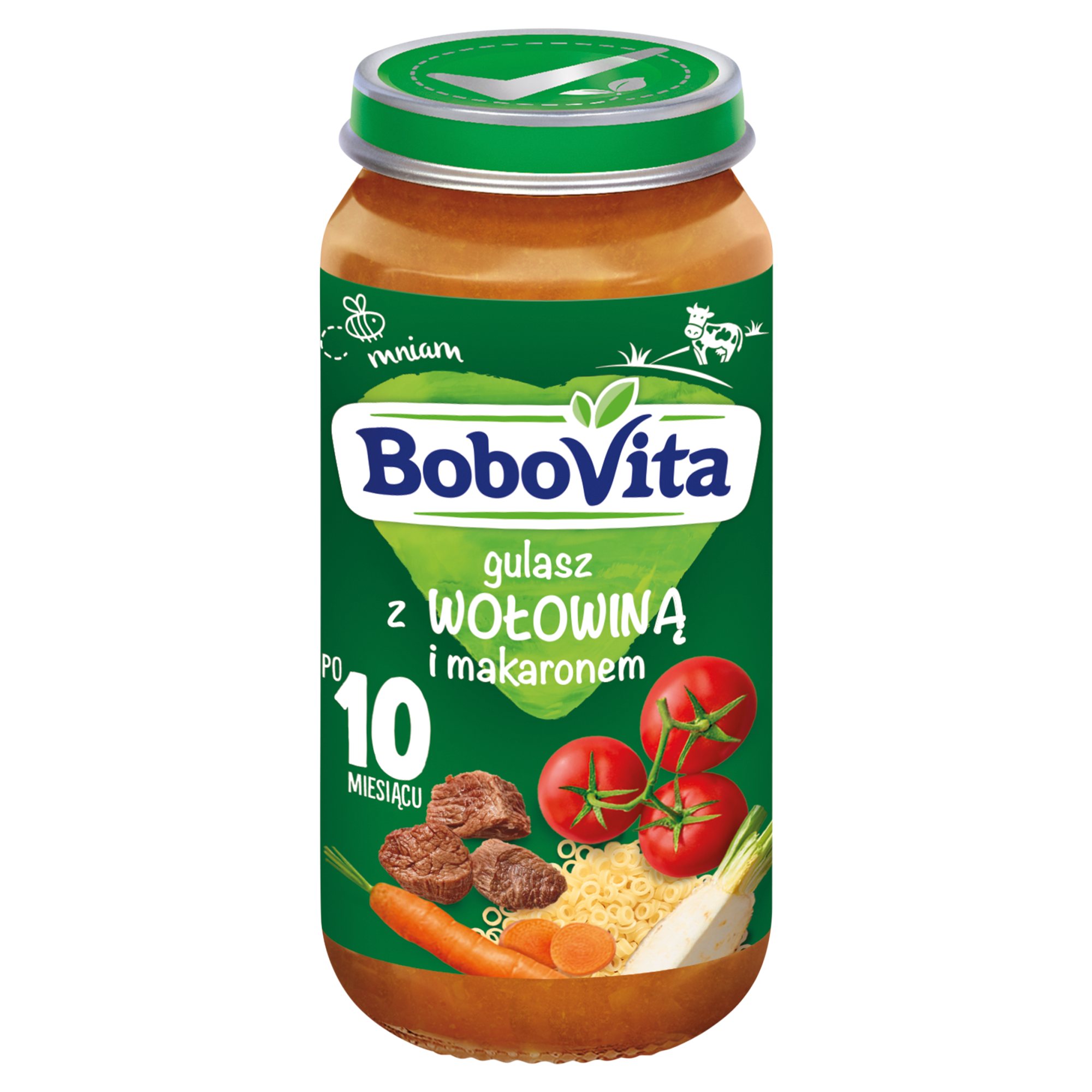 Bobovita Gulasz z wołowiną i makaronem 250 g zdjęcie