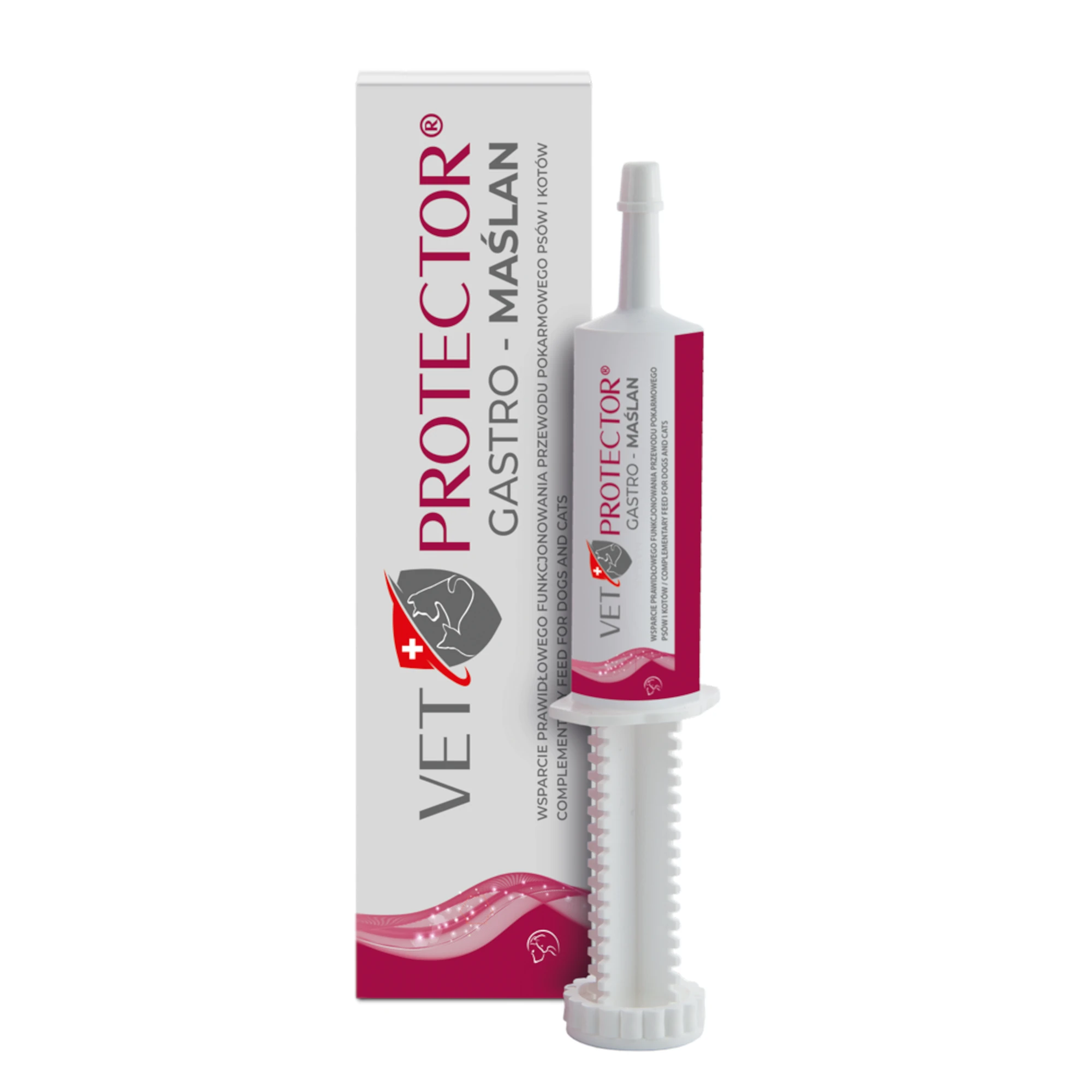 Vet Protector Gastro Maślan Preparat wspierający funkcjonowanie przewodu pokarmowego dla psa i kota, 60 ml zdjęcie