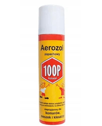 100P NATURAL Aerozol przeciw komarom, meszkom i kleszczom - 75 ml zdjęcie
