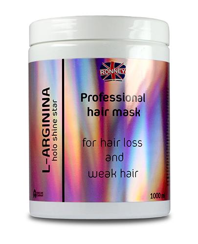 Ronney HoLo Shine Star L-Arginina Mask Maska przeciw wypadaniu włosów, 1000 ml zdjęcie