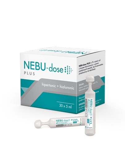 Nebu-Dose Plus 3% roztwór soli z kwasem hialuronowym, ampułki 30x 5 ml zdjęcie