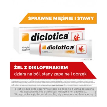 Diclotica 10mg/g żel 100 g