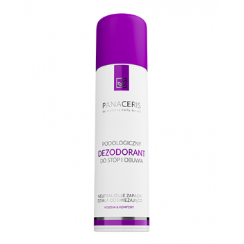 Panaceris podologiczny dezodorant do stóp i obuwia, 150 ml
