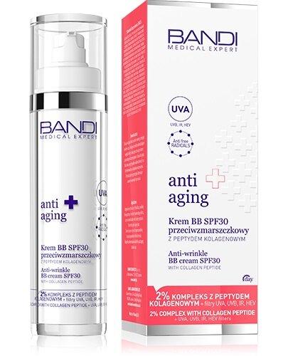 Bandi Cosmetics MEDICAL EXPERT ANTI-AGING Krem BB SPF30 przeciwzmarszczkowy z peptydem kolagenowym, 50 ml zdjęcie