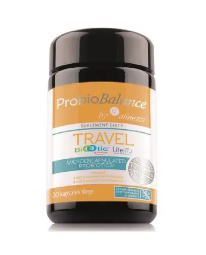 Aliness ProbioBalance, travel, kapsułki vege, 30 sztuk  zdjęcie