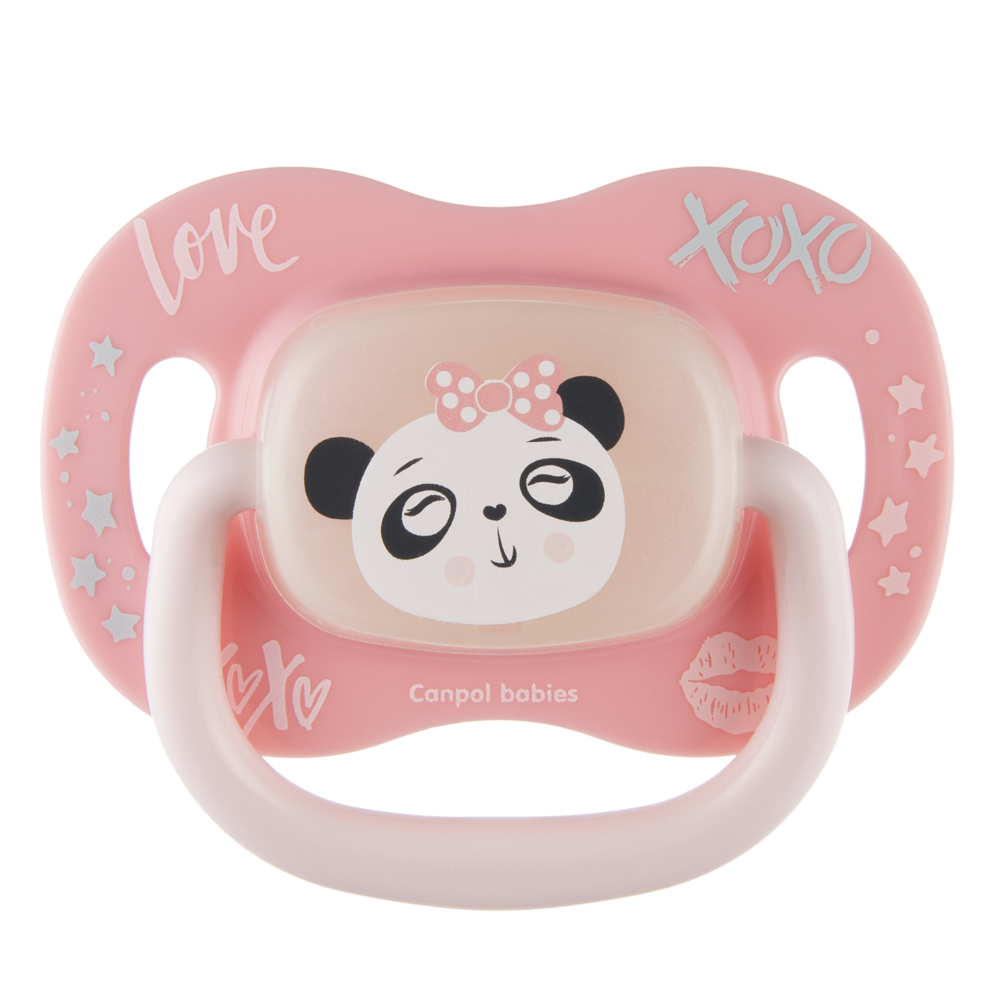 Canpol babies Smoczek silikonowy 18+m Exotic panda, 1 sztuka