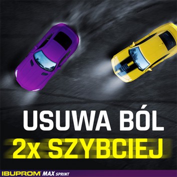 Ibuprom Max Sprint, kapsułki miękkie, 10 sztuk