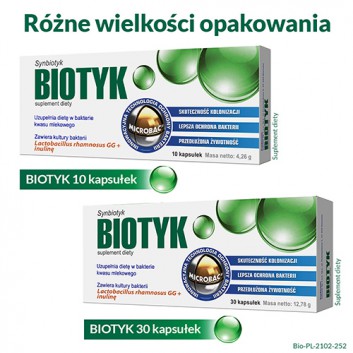 Biotyk 0,4 g 10 kapsułek