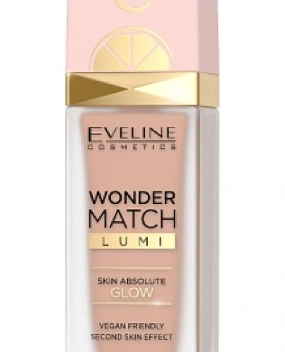 EVELINE Wonder Match Lumi Luksusowy podkład rozświetlający do twarzy, 20 Nude Warm, 30 ml zdjęcie