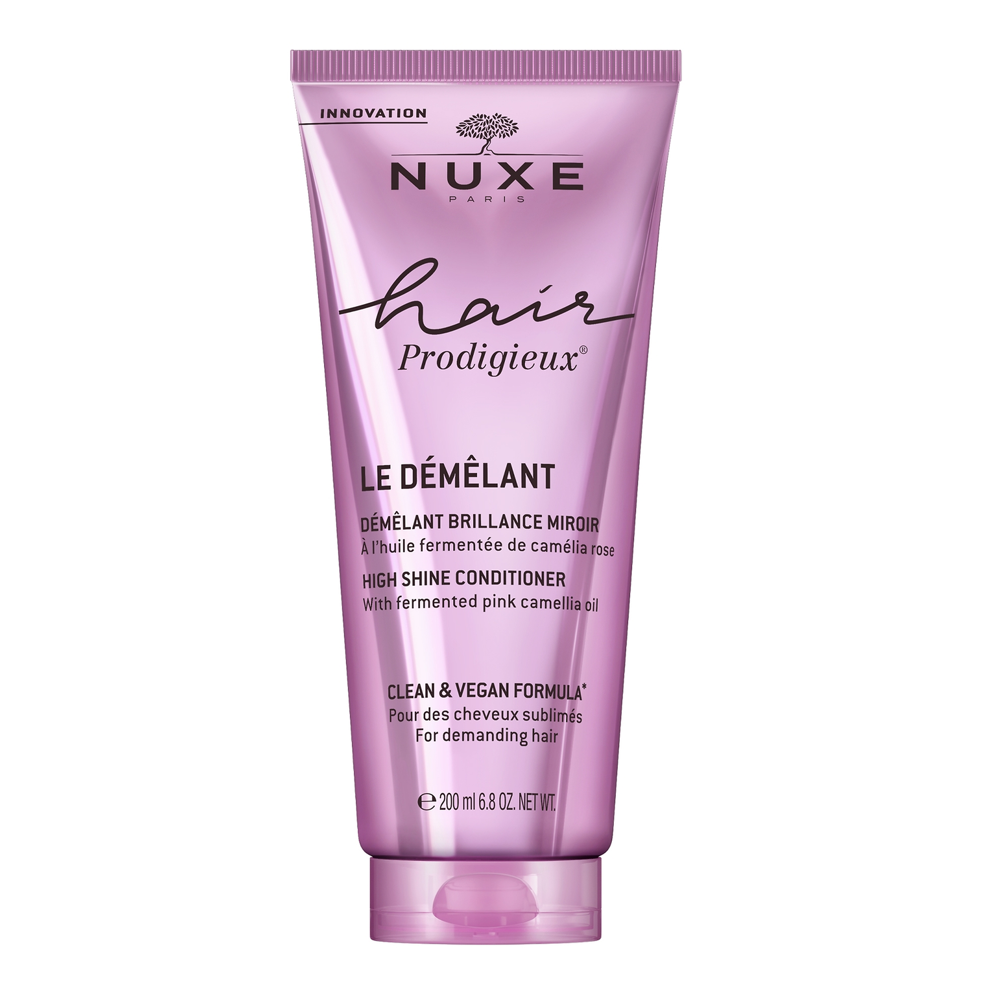 Nuxe Hair Prodigieux, Zestaw wygładzający szampon, 200 ml + wygładzająca odżywka, 200 ml