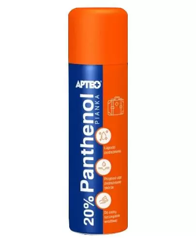 Apteo Panthenol 20% pianka 65 ml zdjęcie